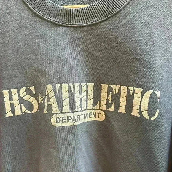 Vintage H.S Athletic Spellout Crewneck Small - Picture 4 of 5